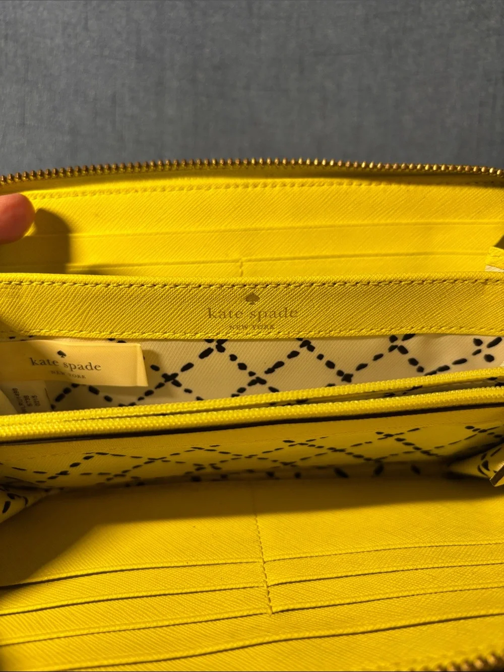 kate spade saffiano textured